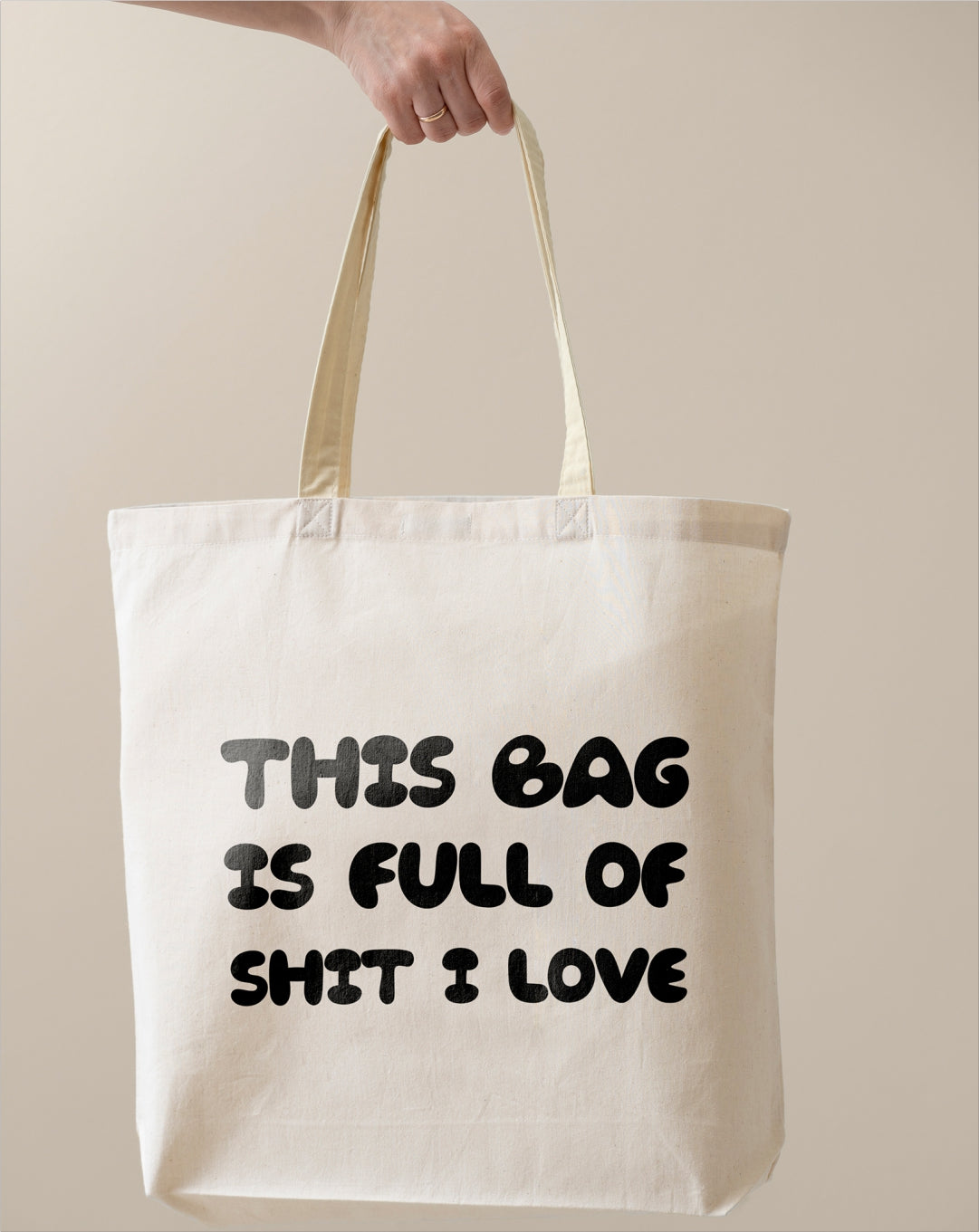 This Bag Is Full Of Shit I Love – Kaam Bhari